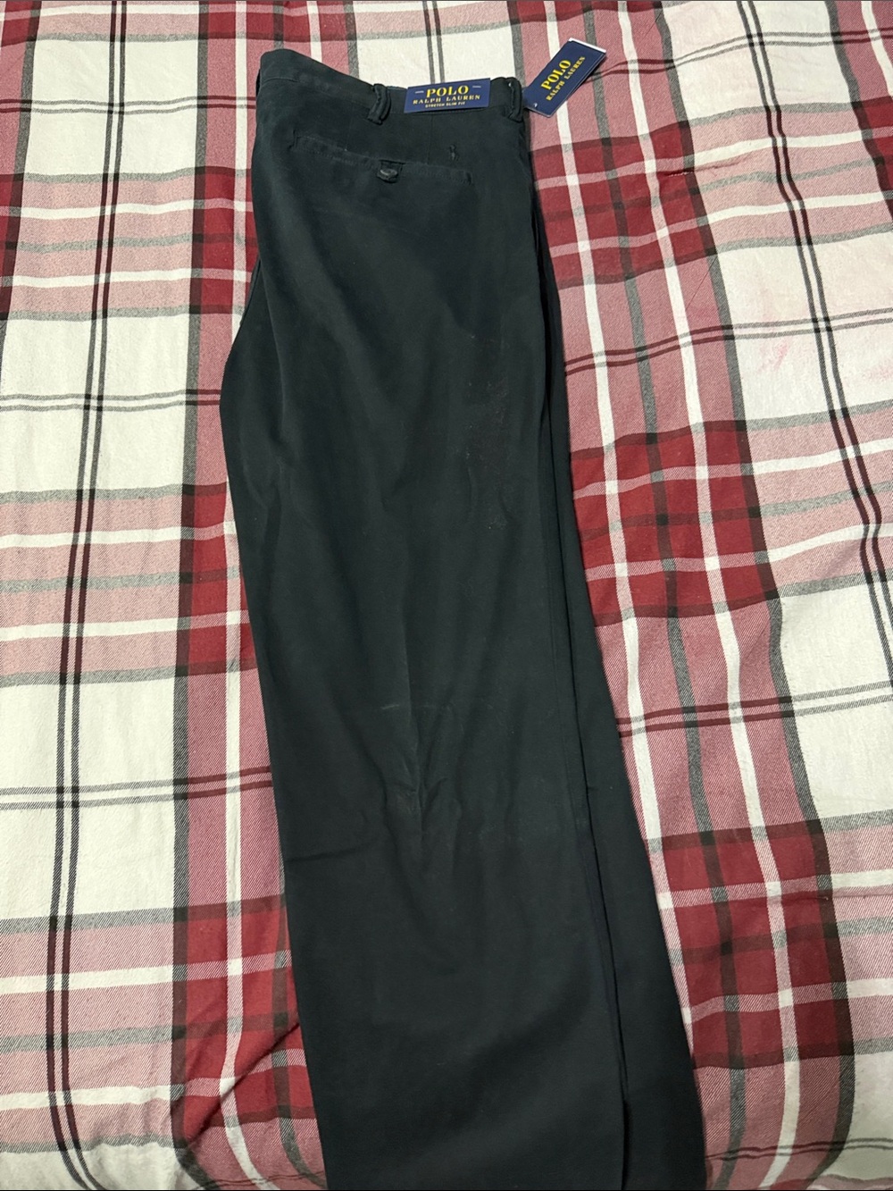 Polo by Ralph Lauren Men’s Black Dress Pants - Classic Straight Fit